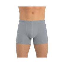 Öts Erkek Modal Boxer İnce Bel Lastikli Özel Esnek Kalıp 2702 Gri