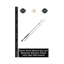 Delux Serisi Macera Kıyı Avı Balıkçılık Albastar Power 1912 Spin Olta Kamışı 220cm