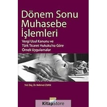 Dönem Sonu Muhasebe İşlemleri - Mehmet Civan - Siyasal Kitabevi