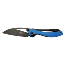Crkt Pleroma 821a Bl Mavi Kamp / Outdoor Çakı 18cm - Manuel, Kemerlikli, Kutulu Diğer