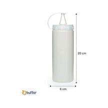 -şeffaf Kapaklı Sızdırmaz Yağlık Sosluk Şişesi Plastik Yağdanlık 400 Ml. Ap-9028 0