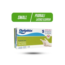 Pudralı Latex Eldiven S Small 100 Adet