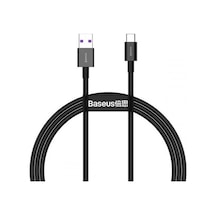 Baseus Usb To Type-c Pd 66w 1m Ultra Hızlı Type-c Şarj Kablosu Huawei Samsung Uyumlu  Xiaomi Şarj Kablosu