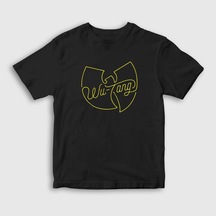 Presmono Unisex Çocuk Logo Wu Tang Clan T-Shirt