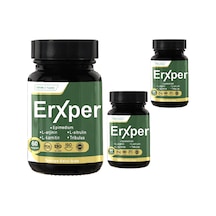 Erxper Erkeklere Özel Takviye Edici Gıda 3 Adet 60 Kapsül Sperm Parametreleri &amp Performansdestek Kompleksi