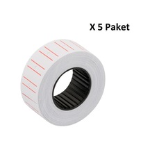 Bigpoint Fiyat Etiketi 10'lu Beyaz X 5 Paket