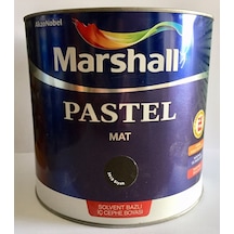 Marshall Pastel Mat Yağlı Boya (0,75 Lt-2,5 Lt) Siyah