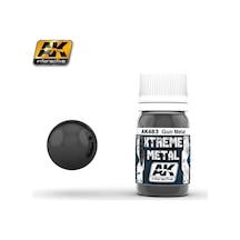 30 Ml. Silah Metal Rengi Xtreme Metal Serisi Maket Boyası, Ak Interactive 483 Standart