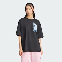 Adidas Jj4063 W T Lens Pkt T Kadın T-shirt Siyah