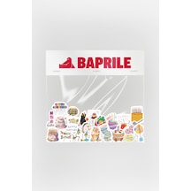 Happy Birthday Sticker Paketi 25 Parça Kaliteli Su Geçirmez Doğum Günü Etiket Seti Çok Renkli