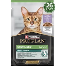 Proplan Sterilised Hindili Pouch Kedi Konservesi 26 X 85 Gr
