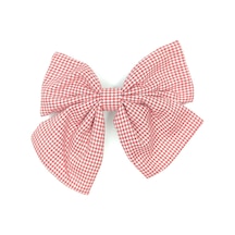Tedz Collection Mordino Pembe Kaz Ayağı Fiyonk Saç Tokası
