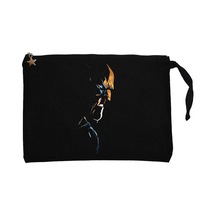 Wolverine Siluet Siyah Clutch Astarlı Cüzdan / El Çantası