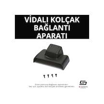 S-dizayn Ford Focus 3 Abs Vidalı Kol Dayama Kolçak Alt Adaptör 2011-2014 A+kalite