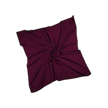 Mim Eşarp Mısırlı Eşarpları Medine Ipeği Büyük Boy Eşarp 110x110 Cm Bordo