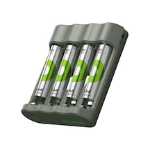 Gp B441-100hcer21-2gtlb4 950 Mah İnce Pilli Usb Şarj Cihazı 4 Lü