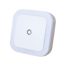 Teltree Otomatik Işık Kontrollü Led Gece Lambası - Akıllı Ev Odası/yatak Odası Duvar Tipi, Beyaz, Avrupa Standartı Beyaz