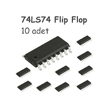 74Ls74 SOIC-14 smd Flip Flop Entegresi - 10 adet