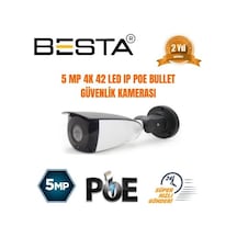 4k 5 Mp 1440p 42 Ir Led Ip Poe Bullet Güvenlik Kamerası Kd-1436