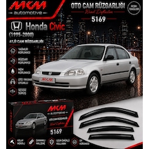 Honda Civic 1995-2000 Model 4'Lü Mugen Cam Rüzgarlığı