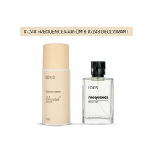 Loris K-248 Frequence Kadın Parfüm 50 Ml & K-248 Kadın Deodorant 150 Ml Oryantal