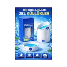25 Adet Tek Kullanımlık Kül Tablası Kokusuz Taşınabilir Pratik Jel Küllük Seti Ofis Kafe Ev Araba Çok Renkli