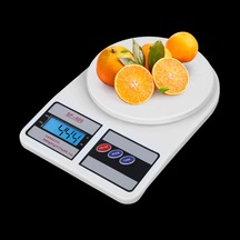 Lcd Ekranlı Dijital Hassas Mutfak Terazisi 10 Kg Kapasiteli, 1 G Hassasiyetli Elektronik Tartı