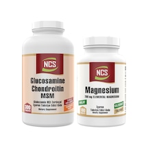 Ncs Glucosamine Chondroitin Msm 300 Tablet + Ncs Magnesium 180 Tablet