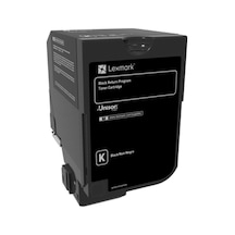 Lexmark 74C5Hk0 Siyah Toner (12.000 Sayfa )