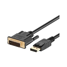 Pm-3783 Displayport Dp To Dvı-d 24+1 Pasif Çevirici Dönüştürücü Kablo 1.8 Metre Beyaz - Çok Renkli