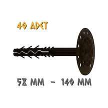 Made Siyah İzolasyon Strafor Dübeli - Boy: 140 - 40 Adet