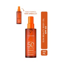 Sun Beauty Besleyici Işıltı Veren Koruyucu Vücut Güneş Yağı Spf 50 150 Ml