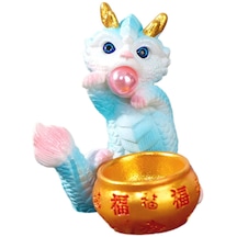 Homyl Çin Yeni Yılı Ejderha Heykeli Heykel Ev Oturma Stil-e