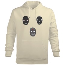 Yüzler Erkek Kapüşonlu Hoodie Sweatshirt