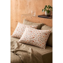 Triana Pamuklu 2'li Yastık Kılıfı 50x70 Cm Çok Renkli