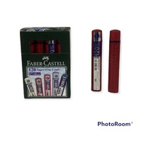 Faber Castel Uç - 120 Lik - 0,7 - 2b - 60mm - Kırmızı - 12 Li Kutu Kırmızı