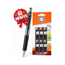 Tombow Min 0.5mm 2b 6lı Kalem Ucu + Bizno Versatil Kalem Hediyeli