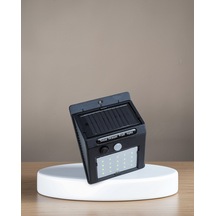 20 Led Dış Mekan Hareket Sensörlü Güneş Panelli Lamba Çok Renkli