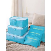 Lıtebag Valizdeki Eşya Ve Çarşafların Saklanması İçin Seyahat Düzenleyici 205353363 Açık Mavi