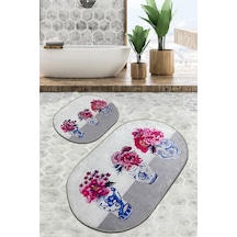 Joseph Banyo Halısı Djt 2 Li Set Çok Renkli
