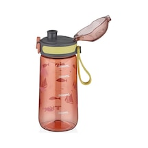 Tkk 400ml Pipetsiz Taşıma Askılı Süzgeçli Çocuk Su Matarası Turuncu Diğer