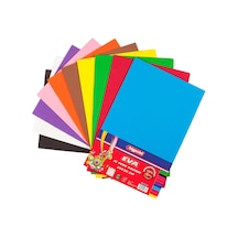 Bigpoint Eva 20x30cm Karışık 10 Renk 1.5mm 10'lu Paket