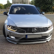 ŞüsCarOto Vw Passat B8 2015 Sonrası Batman Yarasa Ayna Kapağı Piano Black ABS Plastik (00)