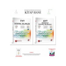 3d Tyt Ayt Sosyal Edebiyat Simülasyon Deneme 2 Ki 2 Kitap Seti