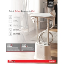 Zilan ZLN2792 2000 W 1.7 L Ayaklı Kumaş Ve Giysi Buhar Makinesi