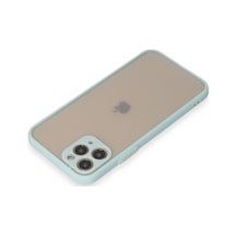 Apple iPhone  Uyumlu  11 Pro Kılıf Montreal Silikon Kapak - Turkuaz