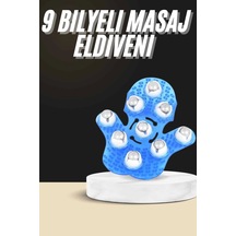 Selülit Masaj Eldiveni 9 Bilyeli Palm Masaj Eldiven Tam Vücut