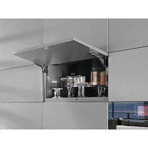 Aventos Hk-S Sert Yaylı Gri Kalkar Kapak Sistemi Blum