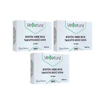 Venatura Biotin 5000 Mcg 30 Tablet 3 Adet