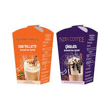 Nish Chai Tea Latte, Çikolata Aromalı Toz İçecek 2'li Set 2x250 Gr 250 G